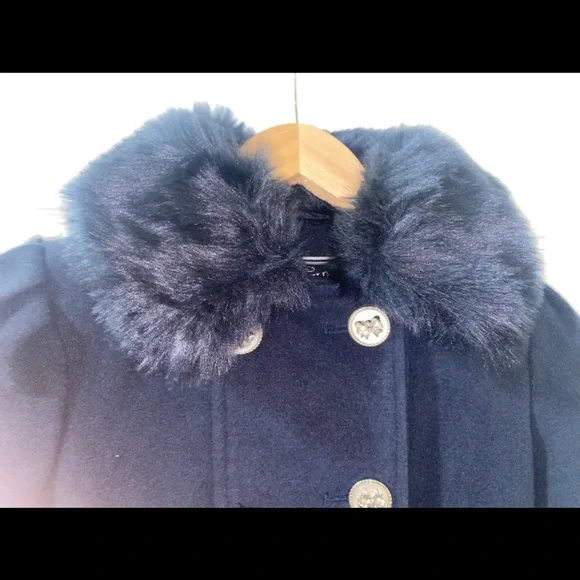 Rothschild Tailord Double Breasted Princess Pea Coat size 6x - Picture 9 of 11